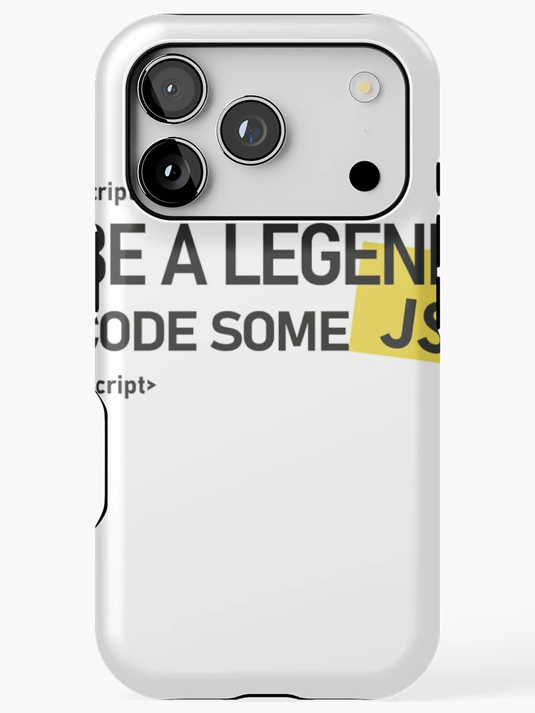 Thumbnail 1 of 4, iPhone Case, JavaScript Programmer be a legend Design designed and sold by DigitalPulsion.