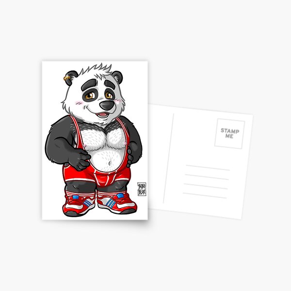 CHUNKY PANDA - BEARZOO SERIES Postcard