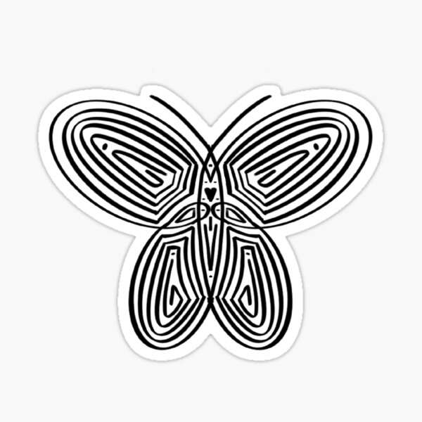 Butterfly Sticker