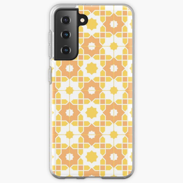 Portuguese Azulejos - Yellow Palette Samsung Galaxy Soft Case
