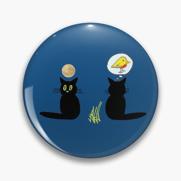 Item preview, Black cat on ultra violet background designed and sold by AHELENE.