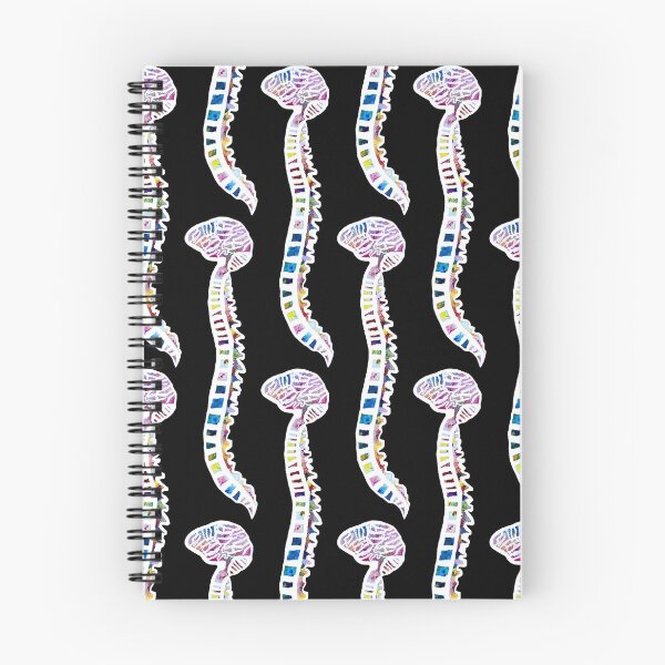 Item preview, Funfetti Brain and Spine (Dark Pattern) designed and sold by Alane Fideler.