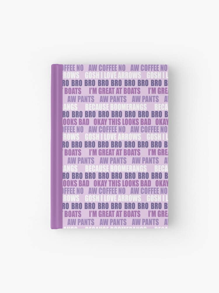Thumbnail 1 of 3, Hardcover Journal, Aw, Words designed and sold by estelofimladris.