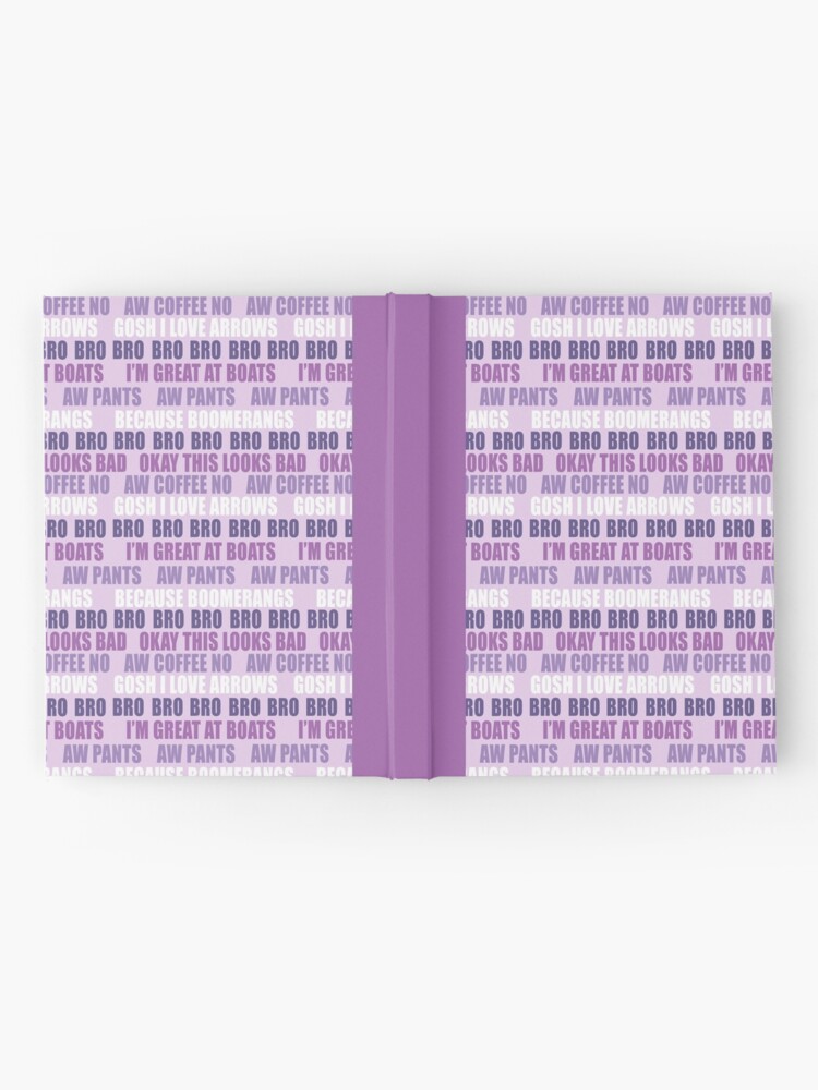 Thumbnail 2 of 3, Hardcover Journal, Aw, Words designed and sold by estelofimladris.