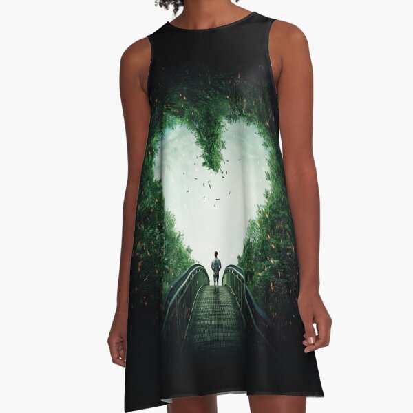 follow your heart A-Line Dress