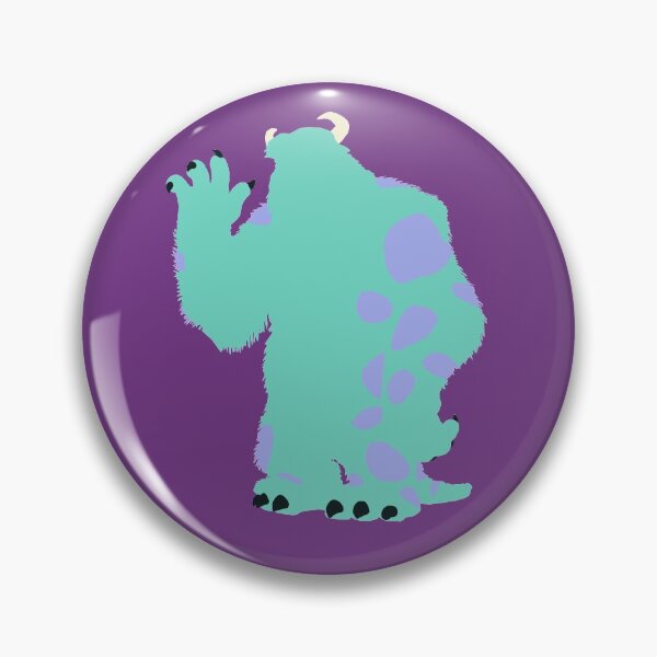 Blue Monster Pin