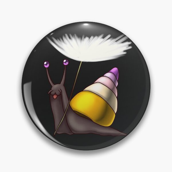 Item preview, NBLW Trixic Orbisian Pride Snail with Dandelion Seed designed and sold by PrideSnails.