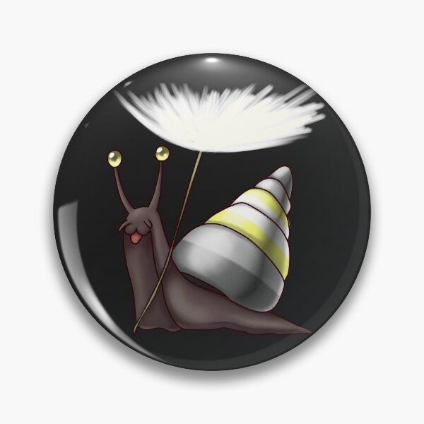 Item preview, Demigender Demienby Pride Snail with Dandelion Seed designed and sold by PrideSnails.