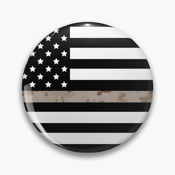 Item preview, USA Flag (Marine Desert Camo) designed and sold by CM-PD.