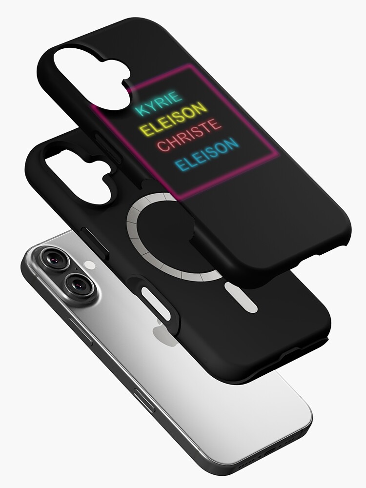Thumbnail 2 of 4, iPhone Case, Kyrie Eleison Christe Eleison designed and sold by BumbleChynxBee.