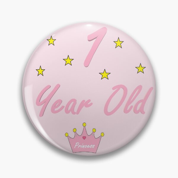 Item preview, 1 Year Old Sticker designed and sold by superchele.