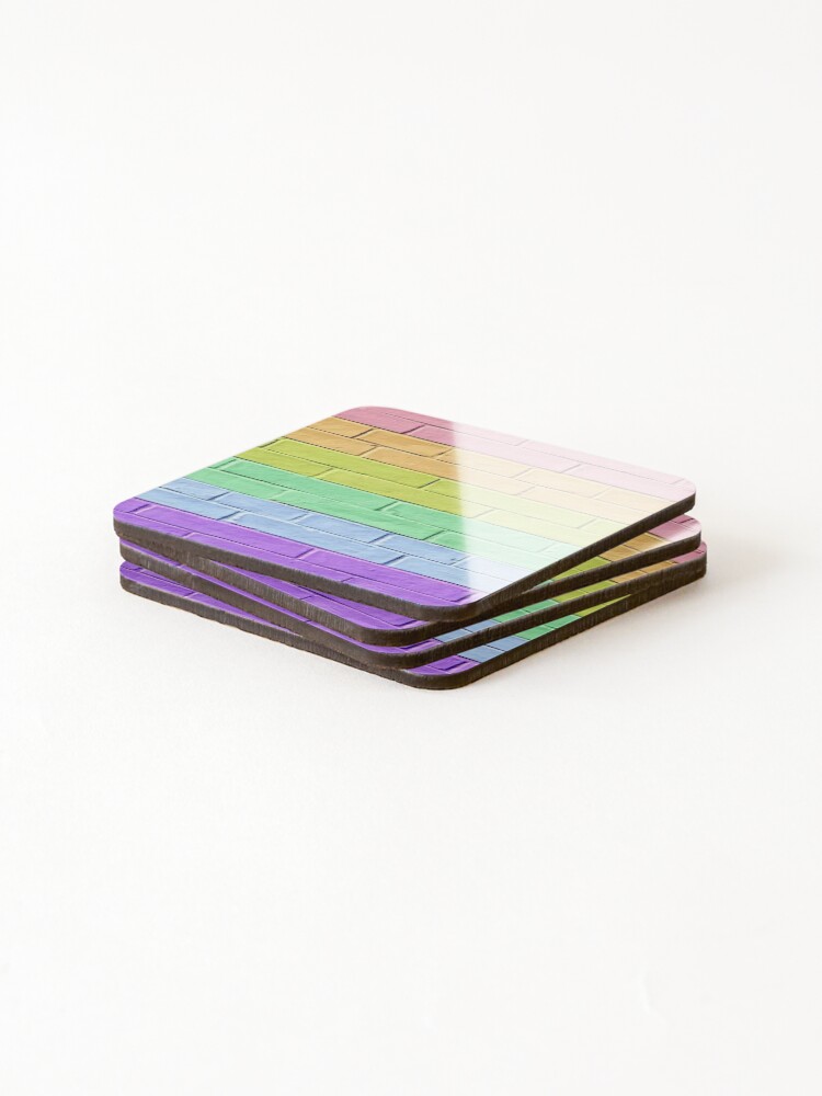 Thumbnail 4 of 5, Coasters (Set of 4), Wall designed and sold by Raju2018.