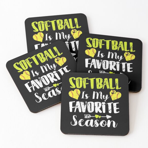 Item preview, Softball Is My Favorite Season Funny Softball designed and sold by fantasticdesign.