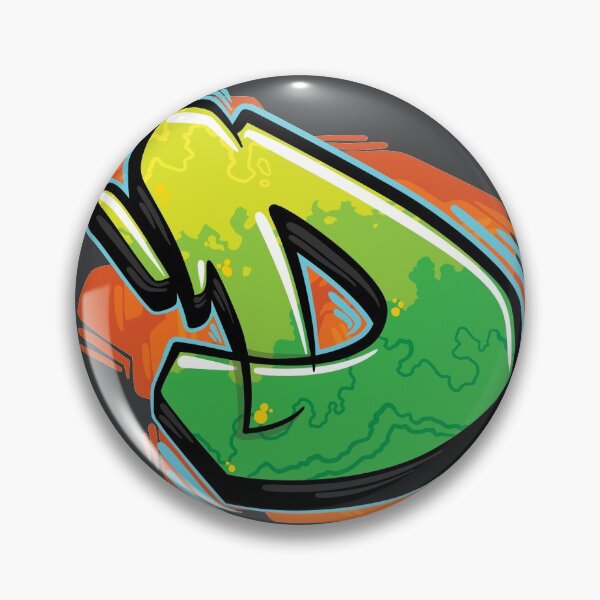 Item preview, Graffiti Letter D designed and sold by NameGraffiti.