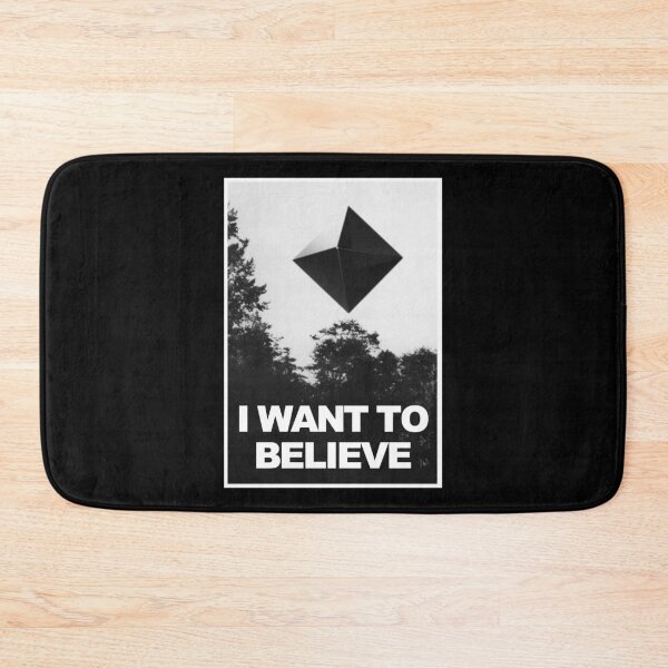 Item preview, Ramiel I Want to Believe Neon Genesis Evangelion designed and sold by Geekcore666.