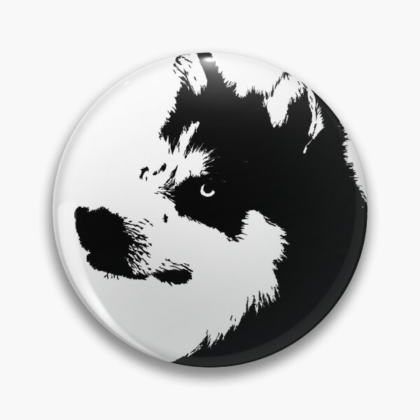 Artikelvorschau, Husky Kopf entworfen und verkauft von Destroyed-Pixel.