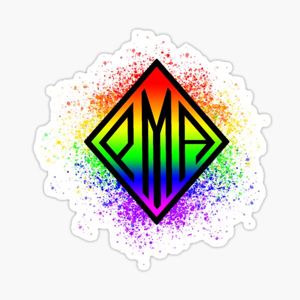 PMA Rainbow Pride Colors Sticker