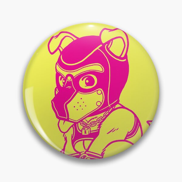Item preview, PLAYFUL PUPPY - PINK LINEART 2 - BEARZOO SERIES designed and sold by bobobear.