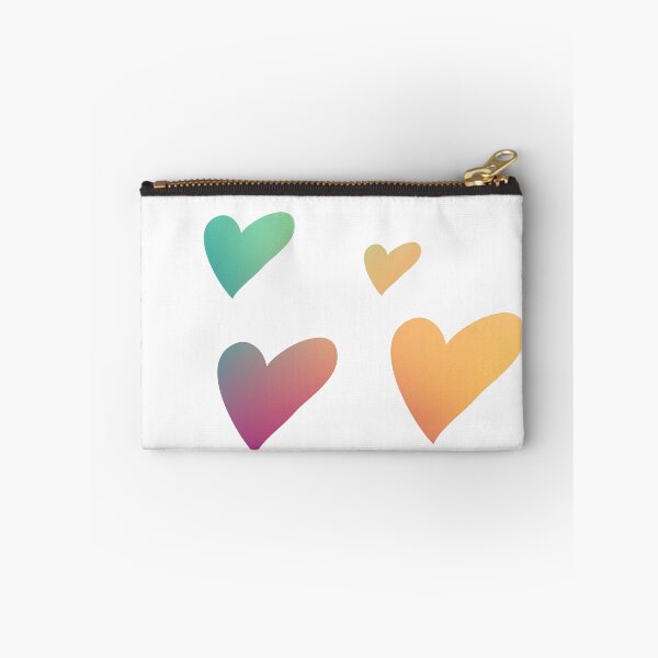 Item preview, Color Gradient Hearts Sicker Pack designed and sold by Gracekfallon.
