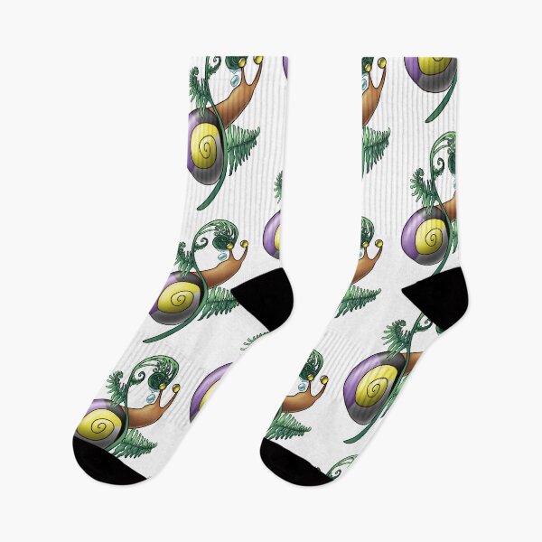 Item preview, Nonbinary Fern Pride Snail designed and sold by PrideSnails.