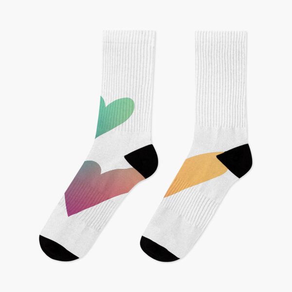 Item preview, Color Gradient Hearts Sicker Pack designed and sold by Gracekfallon.