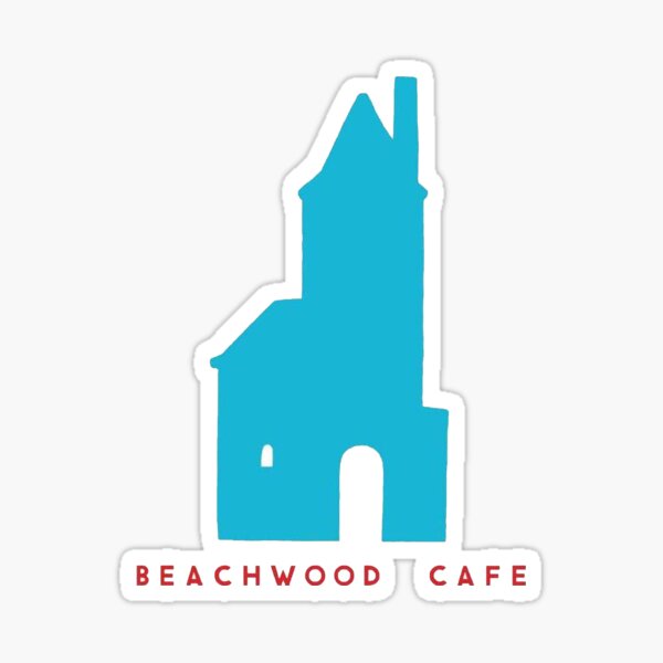 Artikel-Vorschau von fallendes Beachwood Cafe, designt und verkauft von stickers by isabel .