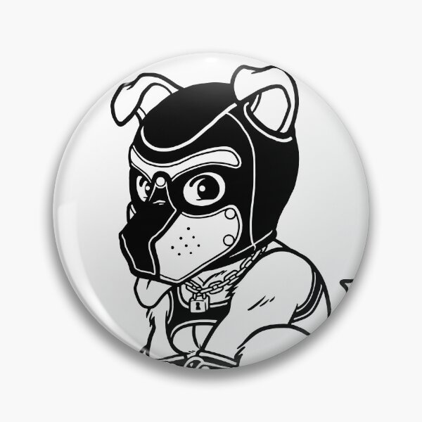 Item preview, PLAYFUL PUPPY - BLACK LINEART - BEARZOO SERIES designed and sold by bobobear.