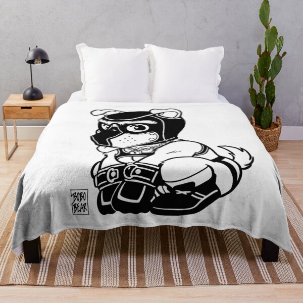 Item preview, PLAYFUL PUPPY - BLACK LINEART - BEARZOO SERIES designed and sold by bobobear.