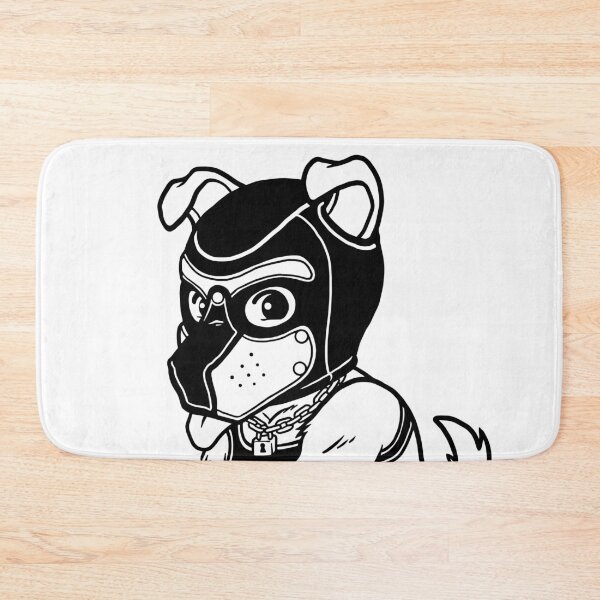 Item preview, PLAYFUL PUPPY - BLACK LINEART - BEARZOO SERIES designed and sold by bobobear.