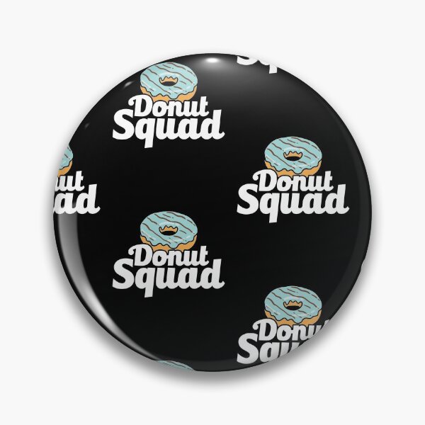 Item preview, Cute & Funny Donut Squad Donut Lover Tile Pattern designed and sold by perfectpresents.
