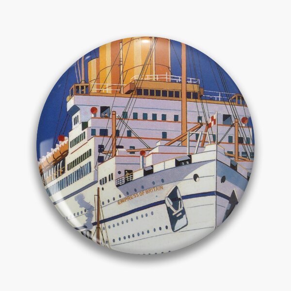 Item preview, Canadian Pacific to Canada and USA vintage travel poster designed and sold by stickart-marek.