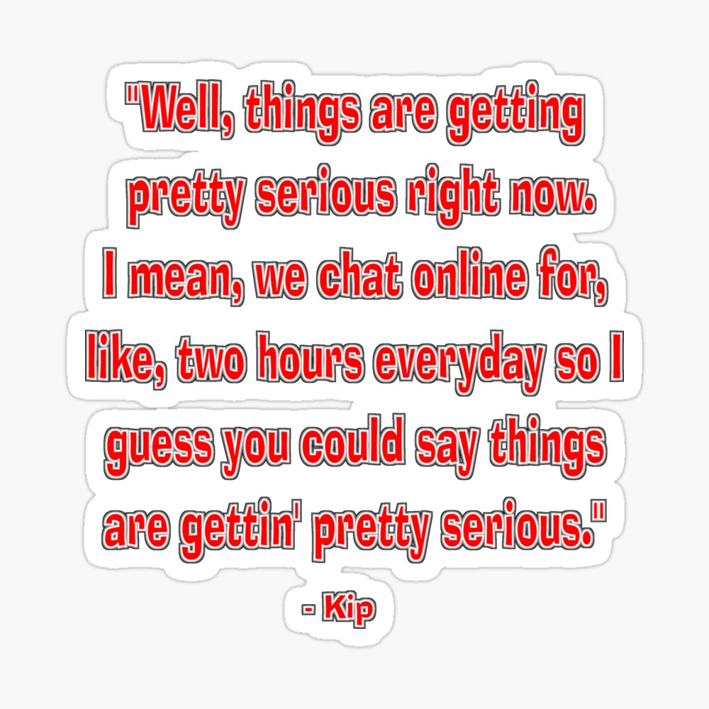 Napoleon Dynamite I Guess Things Are Getting Pretty Serious Canvas Print By Synthoverlord Redbubble
