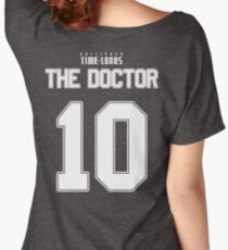 Team Tennant (The Doctor Team Jersey #10) Women's Relaxed Fit T-Shirt