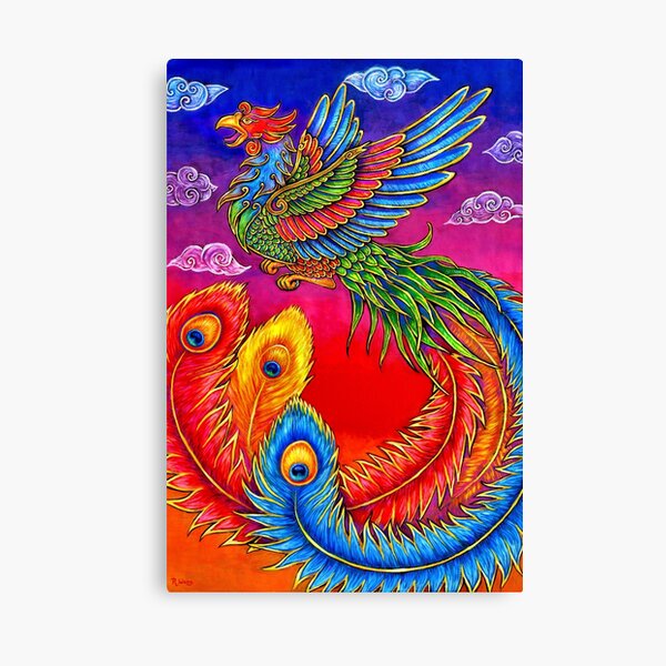 Item preview, Fenghuang Chinese Phoenix Rainbow Bird designed and sold by Rebecca Wang.