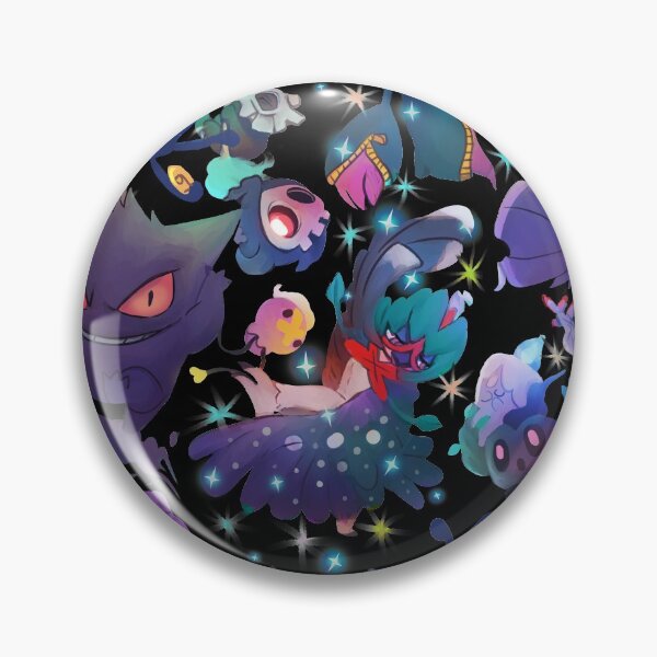 Item preview,  Ghosts o'clock pin 2 designed and sold by angsty-angst.