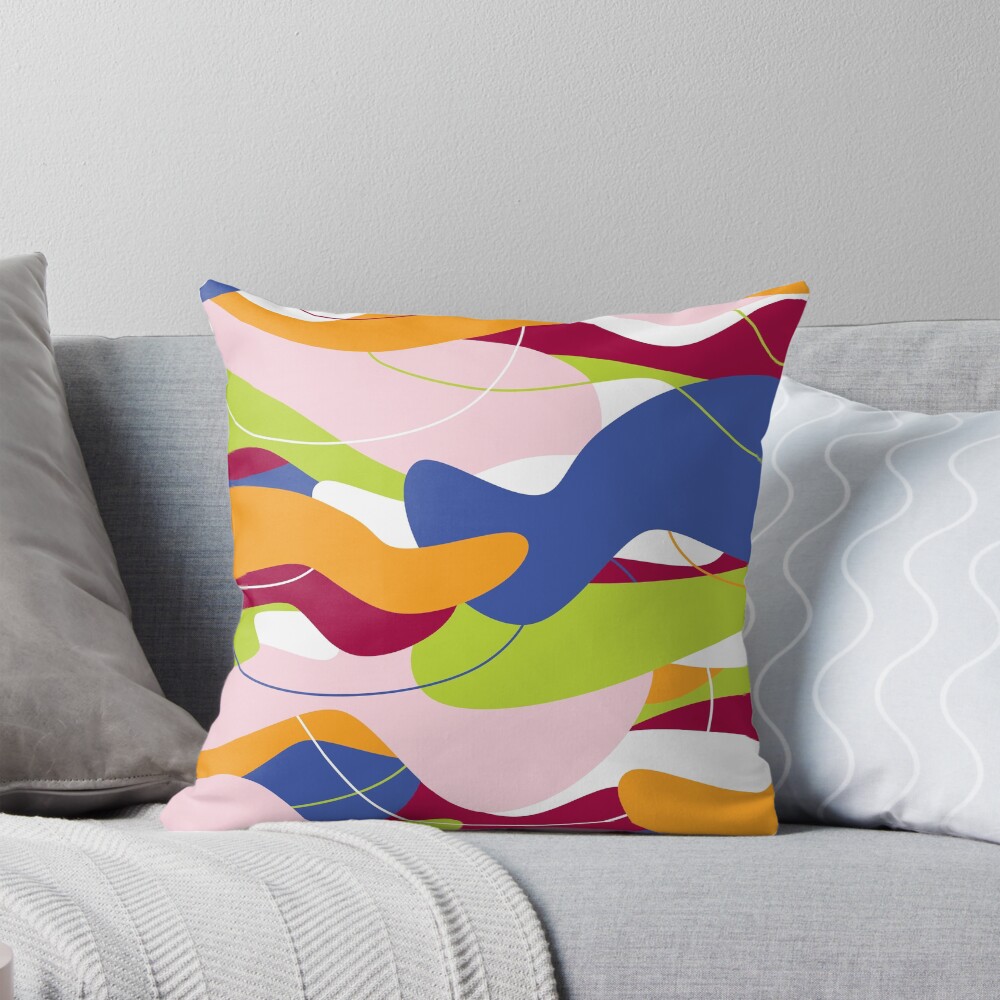 Item preview, Throw Pillow designed and sold by Lena-Morf.