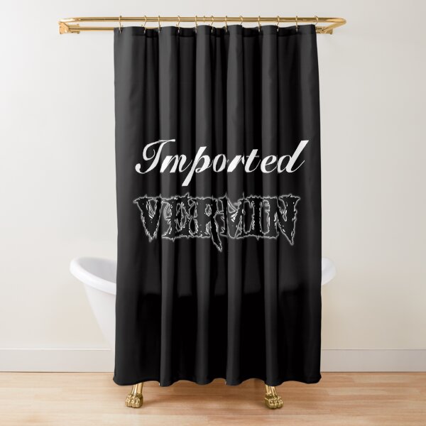 Imported Vermin Shower Curtain