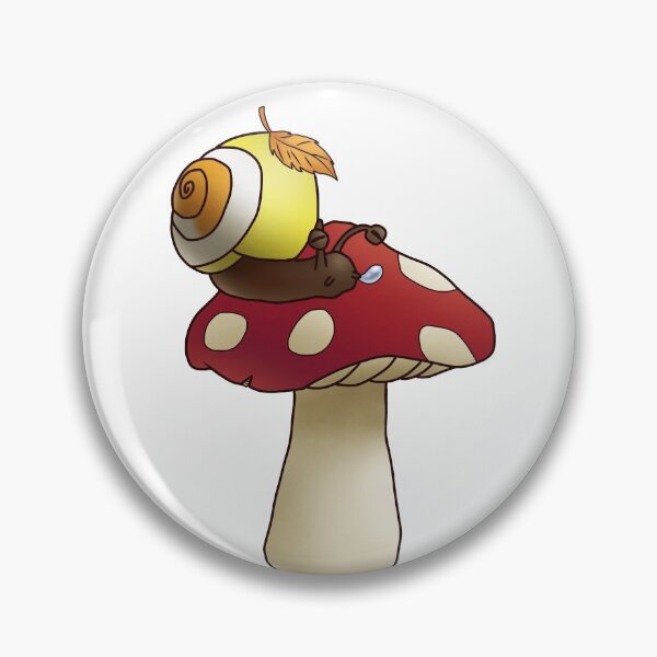 Item preview, Maverique Autumn Mushroom Pride Snail designed and sold by PrideSnails.