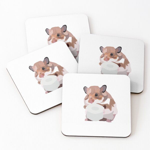 Item preview, A toilet paper hamstering hamster, white designed and sold by Sonderblume.