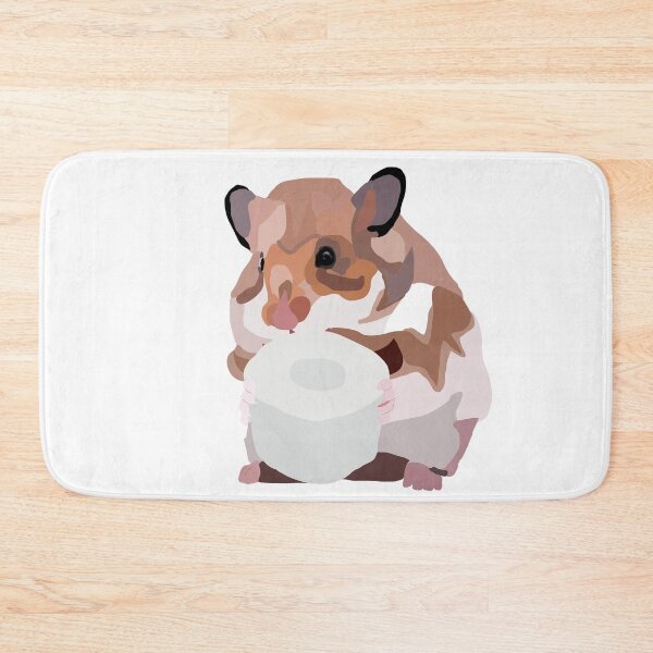 Item preview, A toilet paper hamstering hamster, white designed and sold by Sonderblume.
