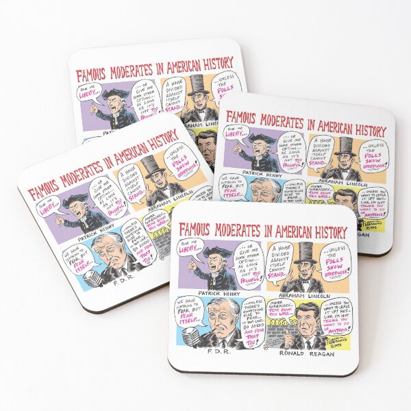 Item preview, Famous Moderates in American History! designed and sold by Allen Peterson.