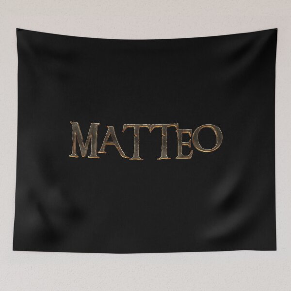 Item preview, First name Matteo designed and sold by wolfgangrainer.