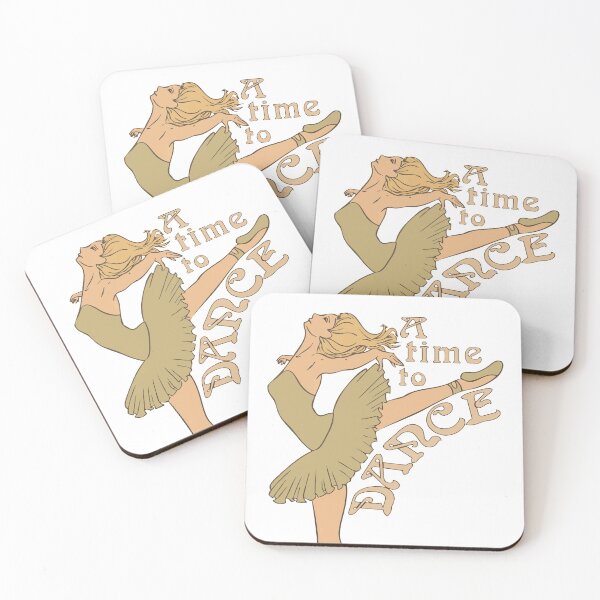 Item preview, Vintage Art Nouveau A Time to Dance Dancing Ballet Ballerina designed and sold by digitalvintage.