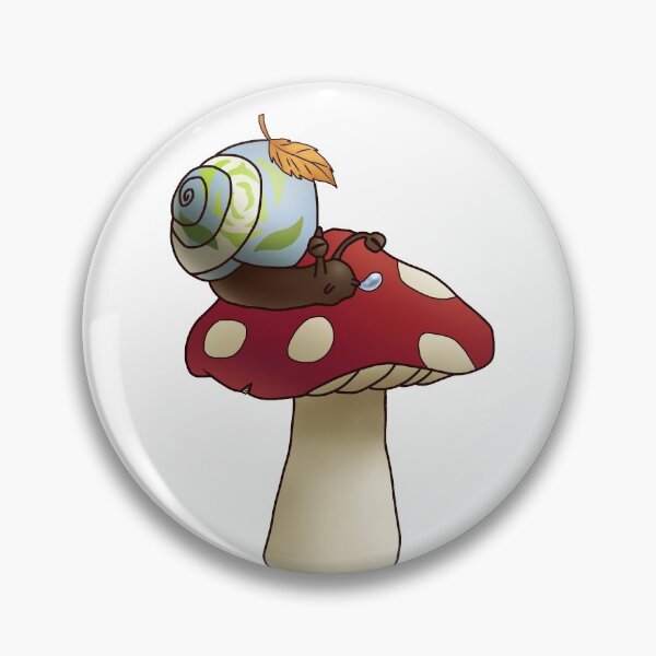 Item preview, Achillean MLM Autumn Mushroom Pride Snail designed and sold by PrideSnails.