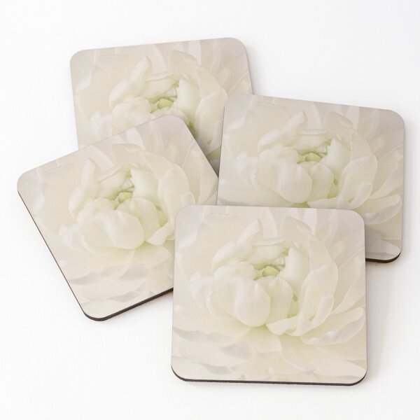 Item preview, Top View - White Ranunculus designed and sold by Sandra Foster.