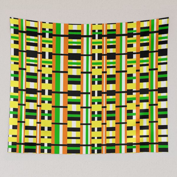 Aperçu de l'œuvre Plaid Citrus créée et vendue par Valerie Fuqua.