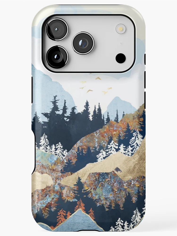 Thumbnail 1 of 4, iPhone Case, Spring Flight designed and sold by spacefrogdesign.