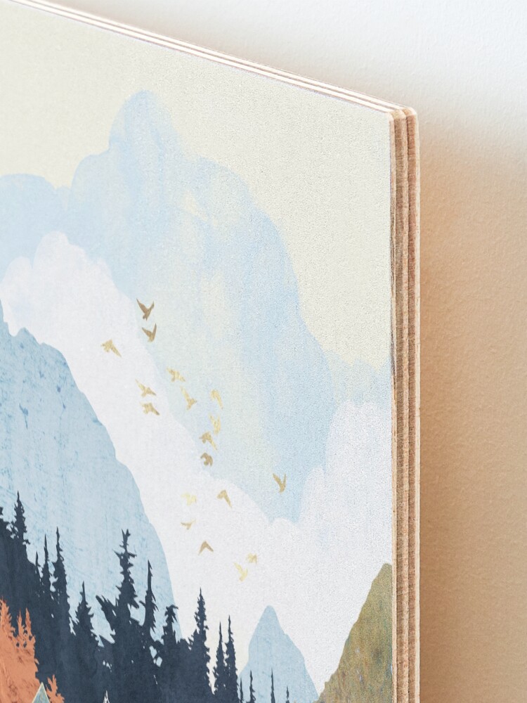 Alternate view of Spring Flight Mounted Print