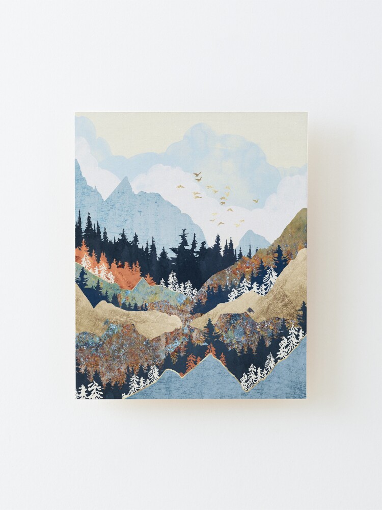 Alternate view of Spring Flight Mounted Print