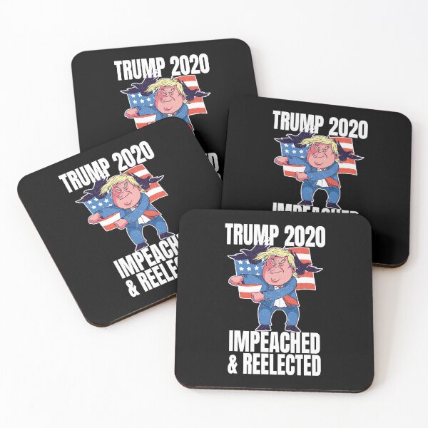 Item preview, Trump 2020 Impeached And Reelected - Donald Trump Election print designed and sold by RedmonsDesigns.